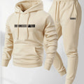 Ensemble chemise de sport et pantalon de sport à capuche, deux pièces, décontracté, à manches longues, adapté à porter en automne, nouvelle collection 2026