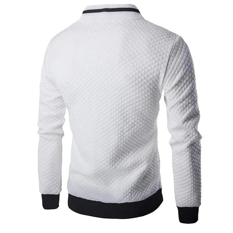 LONSDALE printemps et automne hommes mode rue col montant ensemble veste, extérieur décontracté poche fermeture éclair hommes ensemble de Baseball