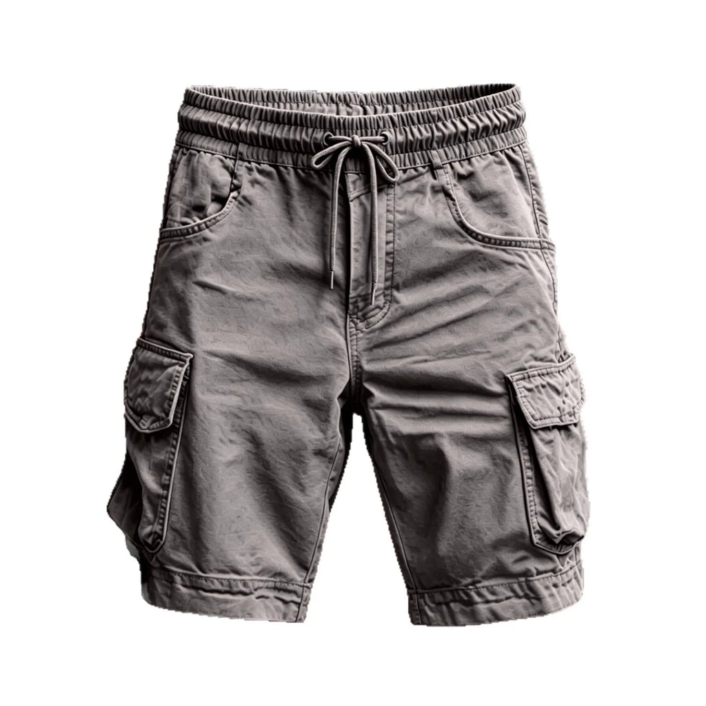Nouveauté 2026 Shorts cargo pour homme, style sport décontracté, bermuda, grande taille, en coton, coupe droite, pour le golf, la course et la gym