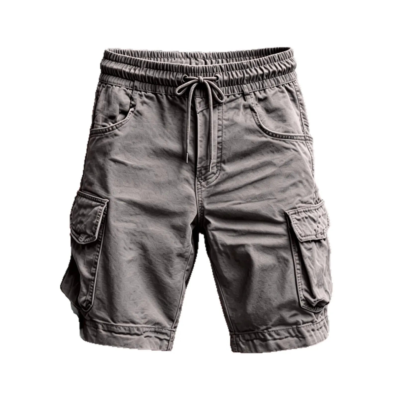 Nouveauté 2026 Shorts cargo pour homme, style sport décontracté, bermuda, grande taille, en coton, coupe droite, pour le golf, la course et la gym
