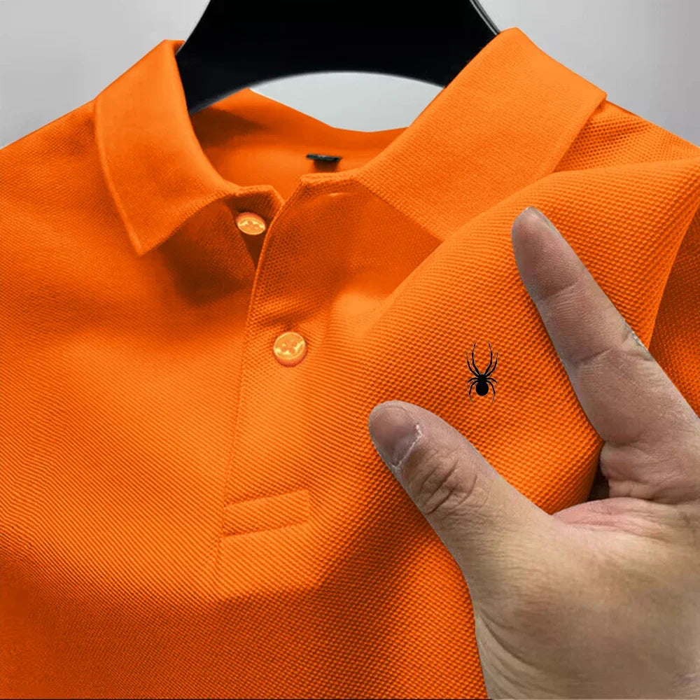 Polo décontracté respirant et confortable pour homme, couleur unie, haute qualité, manches courtes – Collection été 2026 – Offre spéciale ﻿