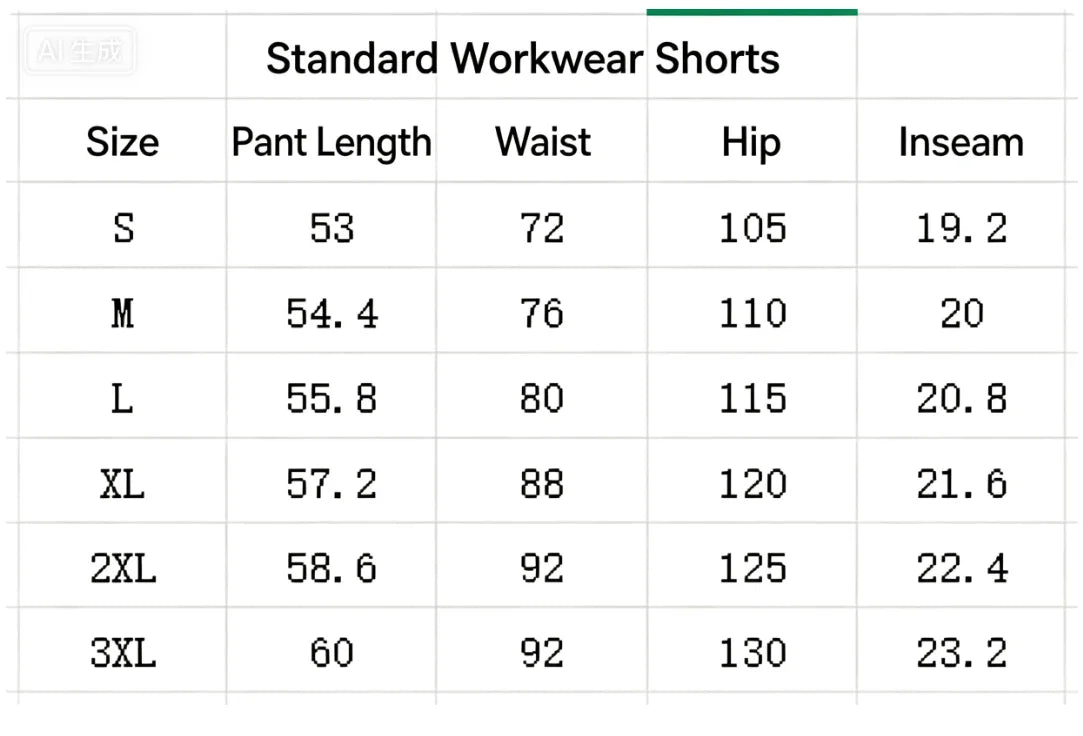 Nouveauté 2026 Shorts cargo pour homme, style sport décontracté, bermuda, grande taille, en coton, coupe droite, pour le golf, la course et la gym